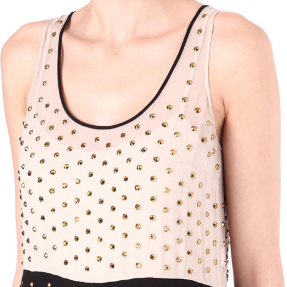DVF Abrielle studded dress. - Picture 4 of 8